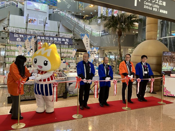 ～宮崎空港イベント「田野・清武　冬の風物詩　大根やぐら展」のお知らせ～